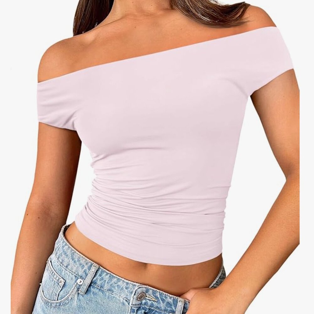 Trendy Queen - Women's Off The Shoulder Top